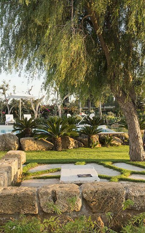 Villa Salinella: Hage