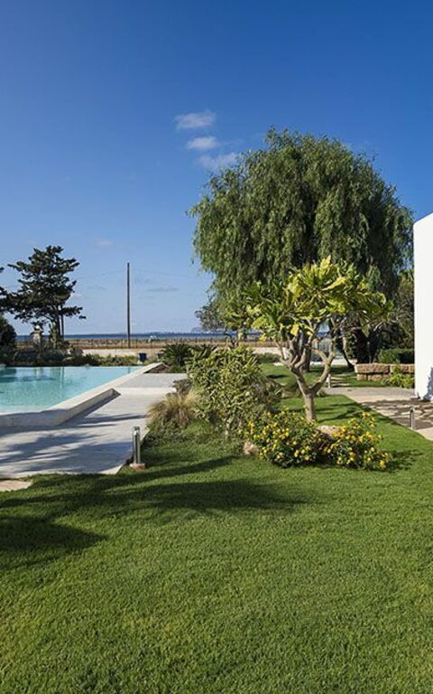 Villa Salinella: Hage