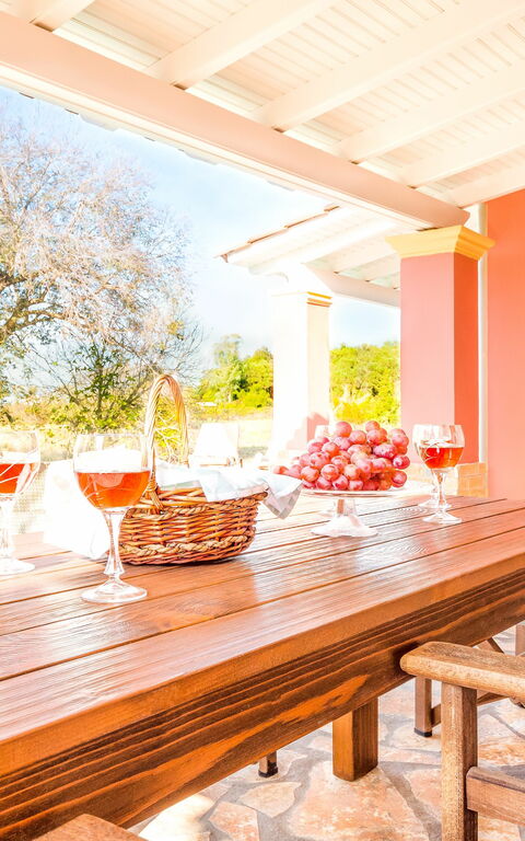 Beach Villa Joanna: Balkong / terrasse / uteplass, Utendørs