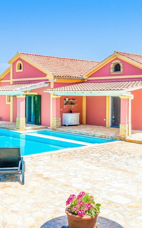 Beach Villa Joanna: basseng, Hage, Utendørs