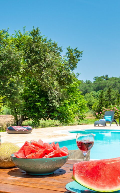 Beach Villa Joanna: Hage, Utendørs