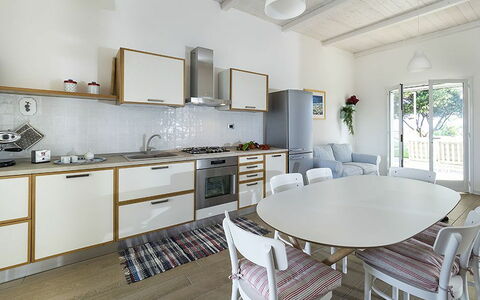 Feriebolig Morgana: Kjøkken, Lunsjrom