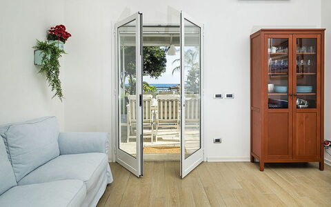 Feriebolig Morgana: Romdetaljer, Stue