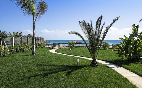 Feriebolig Sirena: Hage, Utendørs, Visningar