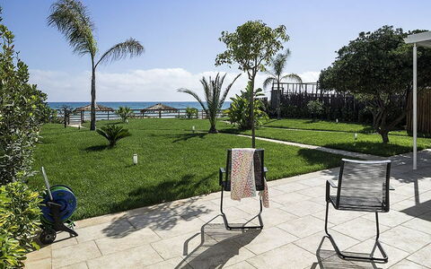 Feriebolig Sirena: Hage, Utendørs, Visningar