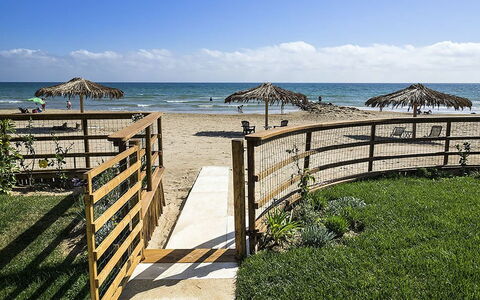 Feriebolig Sirena: Hage, Utendørs, Visningar