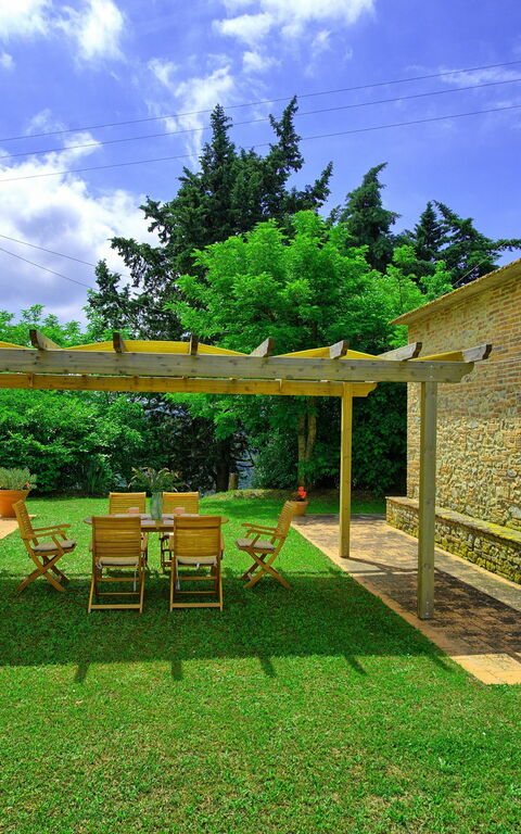 Casale Chiara: Eksteriør, Hage