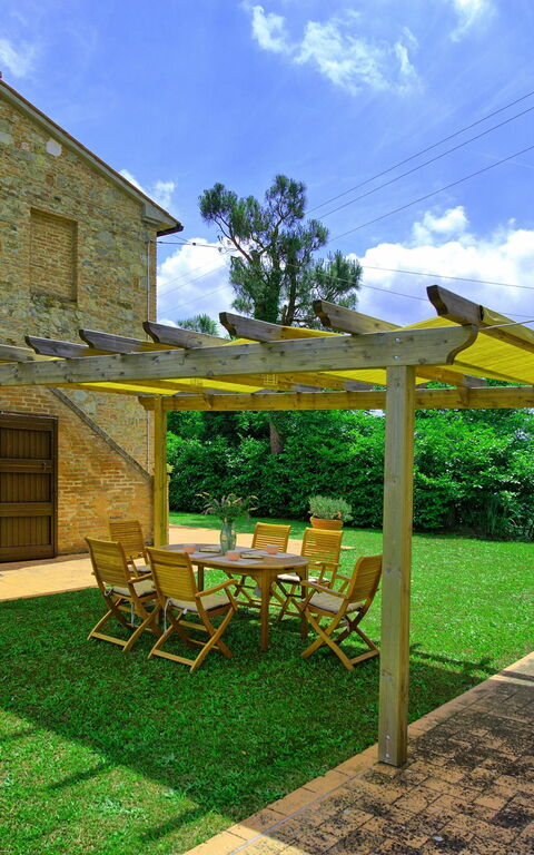 Casale Chiara: Eksteriør, Hage