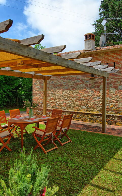 Casale Chiara: Eksteriør, Hage