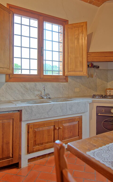 Casale Chiara: Kjøkken, Lunsjrom