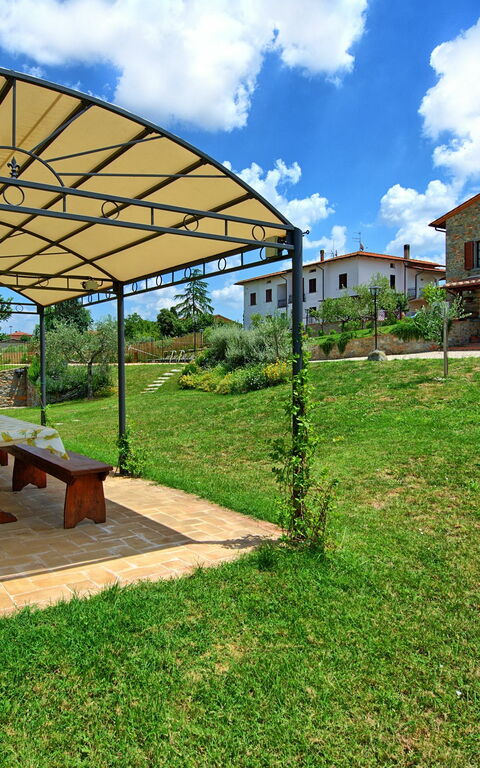 Villa Farneta: Eksteriør, Hage