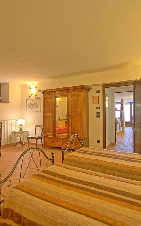 Villa Farneta: soverom