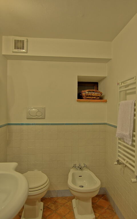 Villa Farneta: Baderom