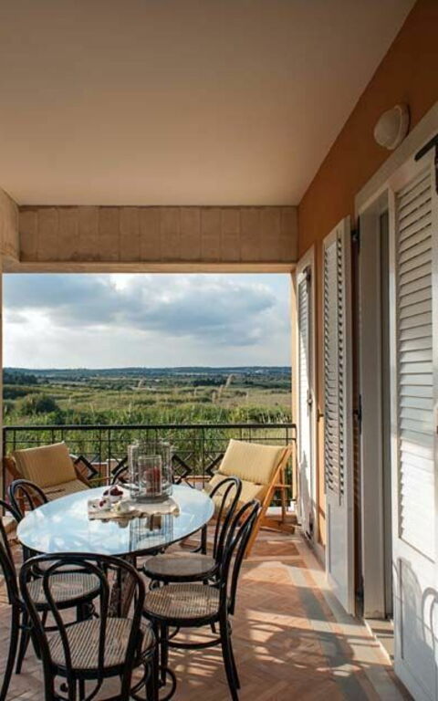 Villa Vendicari: Balkong / terrasse / uteplass, Utendørs