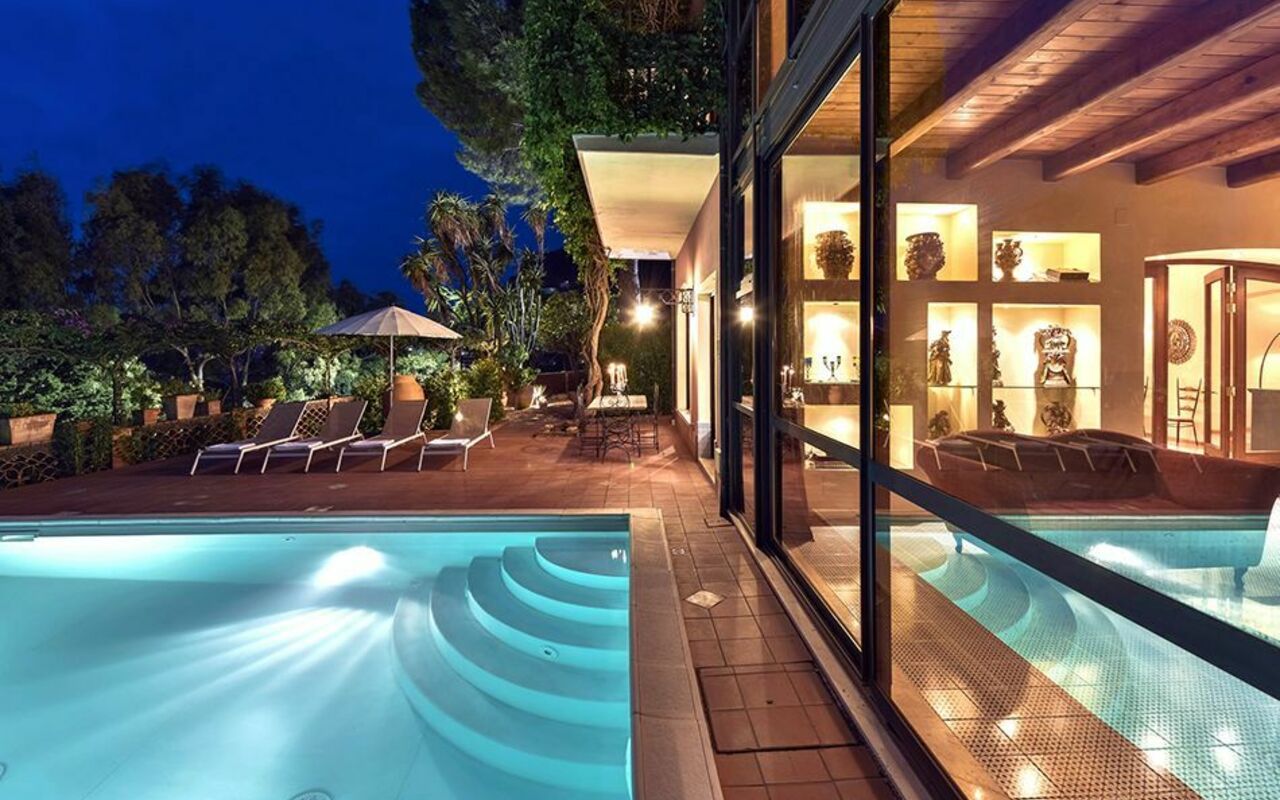 Villa La Boheme: basseng, Eksteriør, Sommer