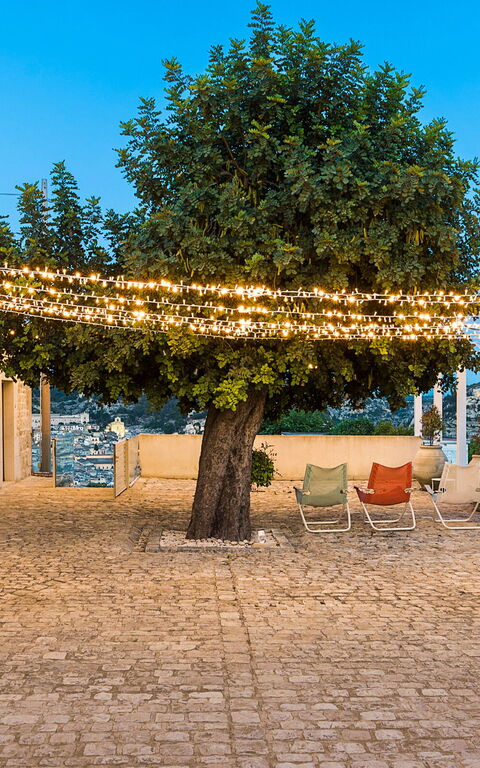 Villa Luna: Balkong / terrasse / uteplass, Eksteriør, Utendørs