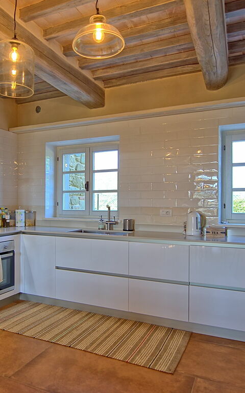 Villa Giacomo: Kjøkken, Lunsjrom