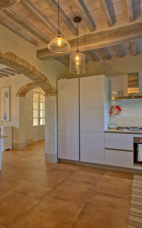 Villa Giacomo: Kjøkken, Lunsjrom