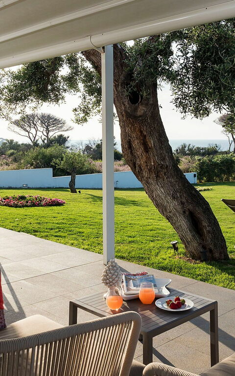 Villa Nettuno: Hage, Utendørs