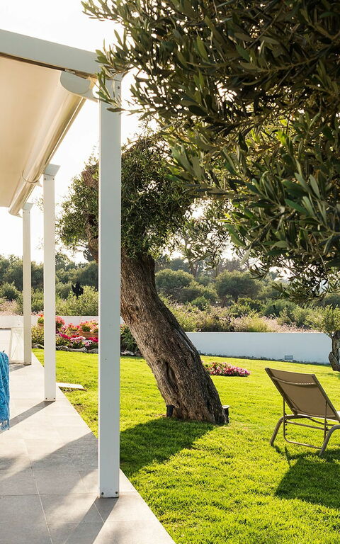 Villa Nettuno: Hage, Utendørs