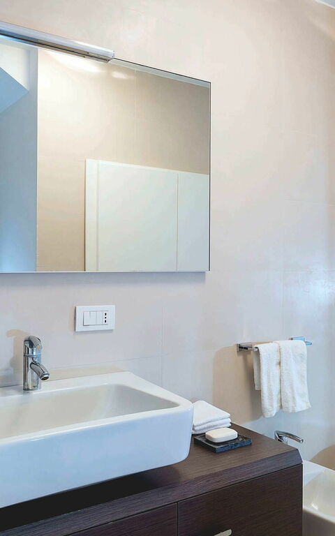 Villa Nettuno: Baderom