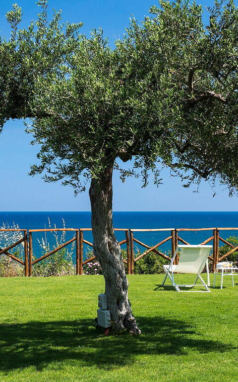 Villa Nettuno: Hage, Utendørs