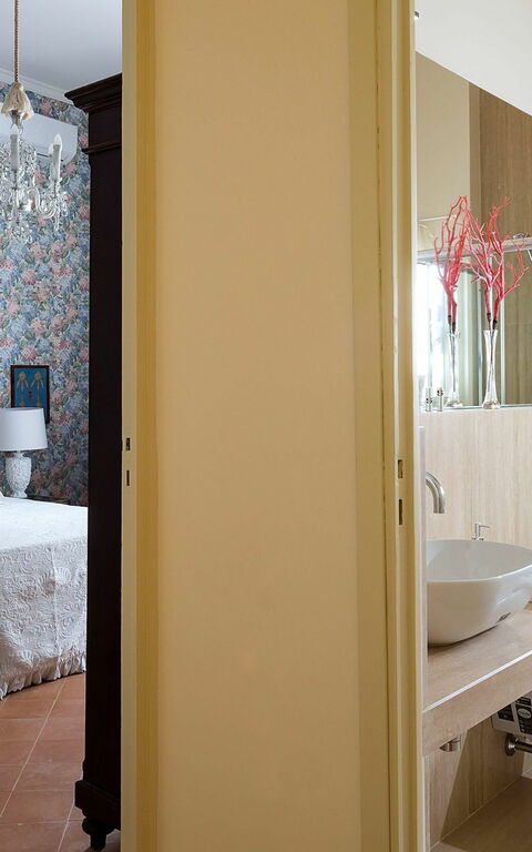 Villa San Ciro: Baderom, soverom