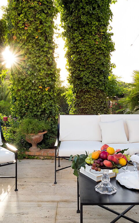 Villa San Ciro: Hage, Utendørs