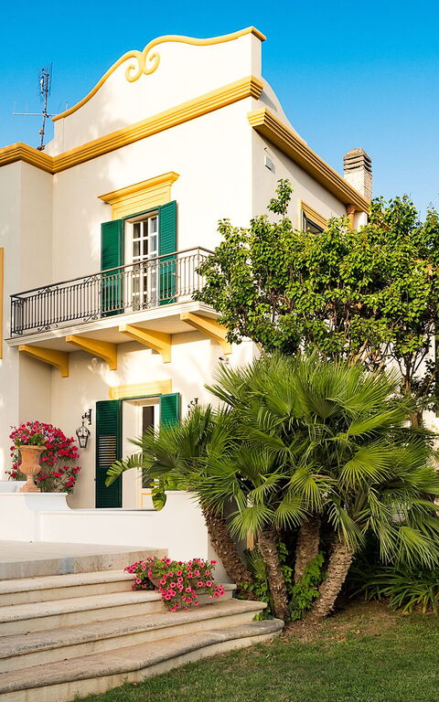 Villa San Ciro: Hage, Utendørs