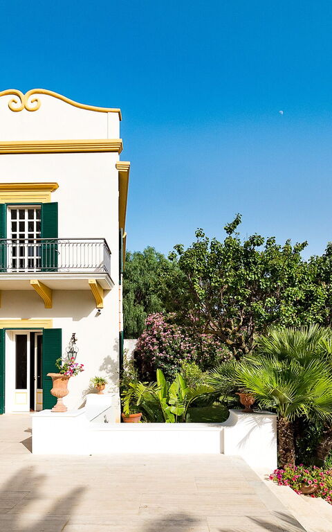 Villa San Ciro: Hage