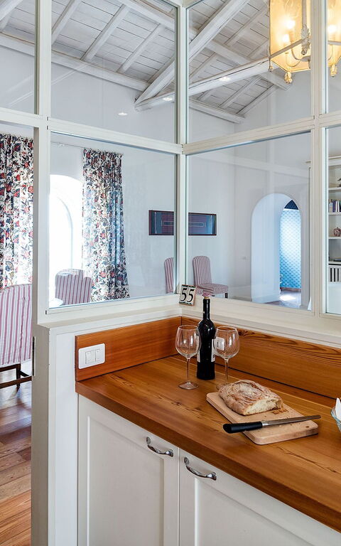 Villa La Capinera: Kjøkken