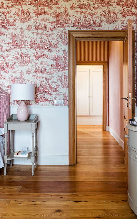 Villa La Capinera: Baderom, soverom