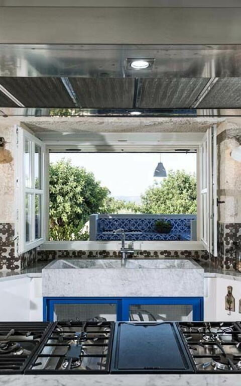 Villa Casi o Cantu: Kjøkken