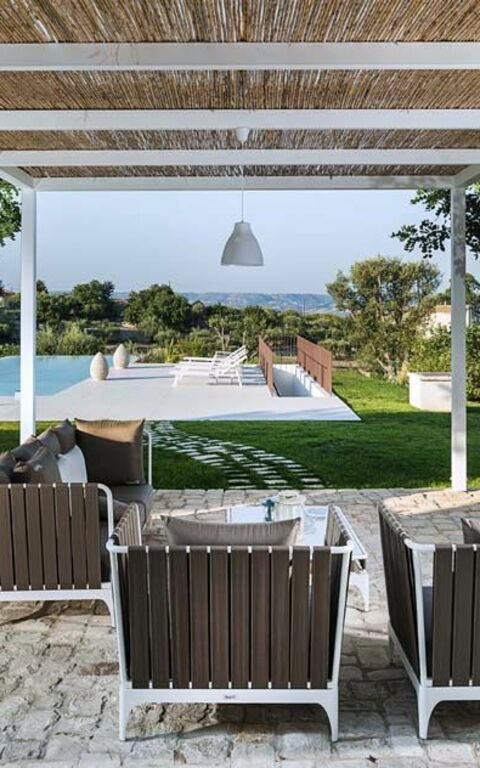 Villa Casi o Cantu: Utendørs