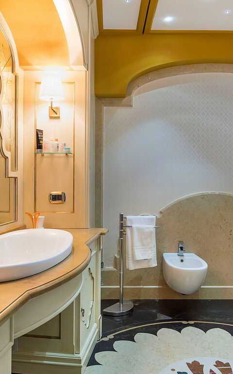 Villa Drago Spa: Baderom