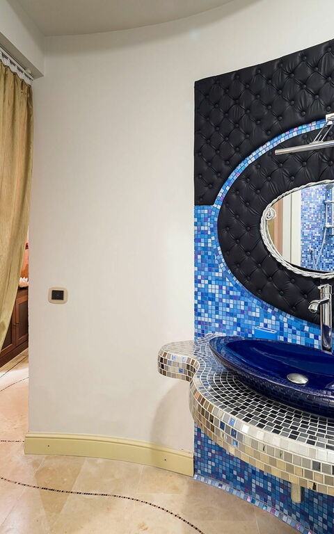 Villa Drago Spa: Baderom