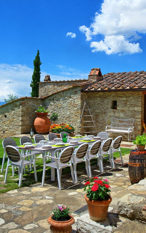 Villa Sonia: Utendørs