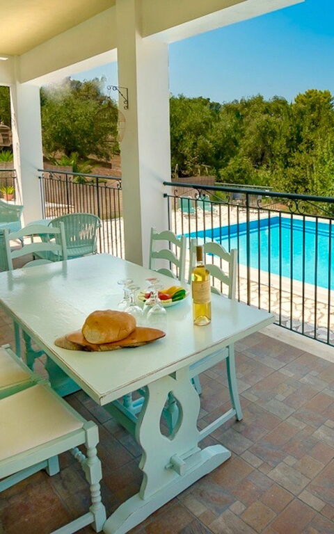 Villa Di Giovanni: Balkong / terrasse / uteplass, basseng, Utendørs