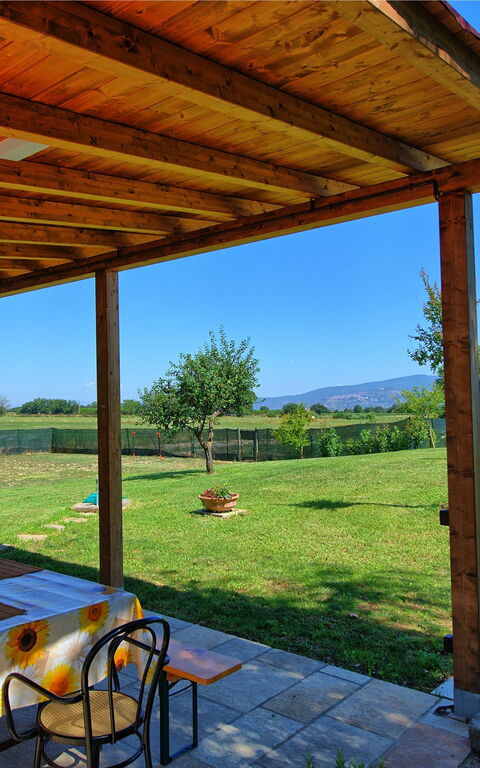 Casa Violina: Balkong / terrasse / uteplass, Hage