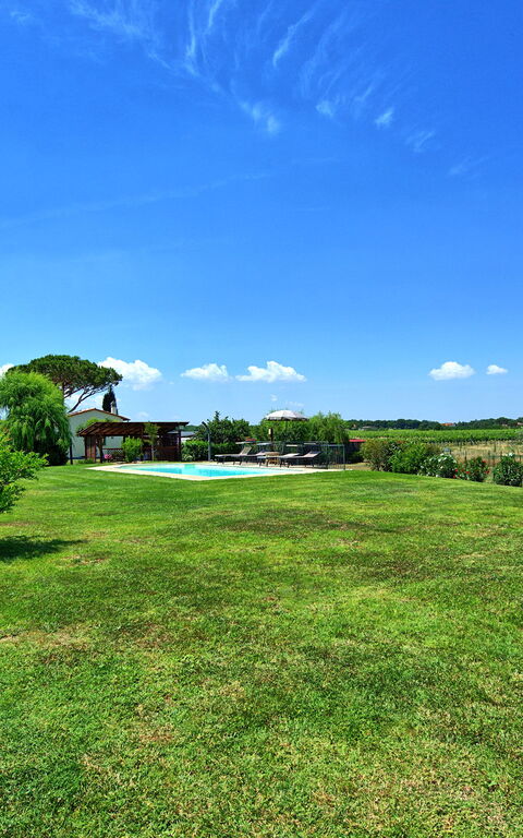 Casa Violina: Hage, Utendørs