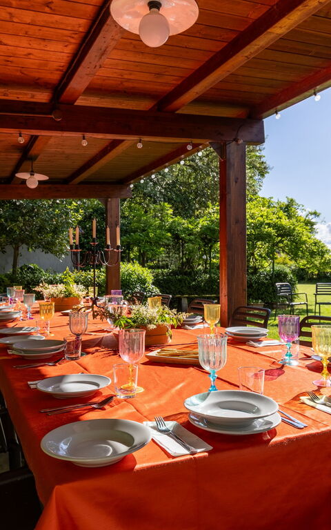 Villa Cangeli: Balkong / terrasse / uteplass, Utendørs