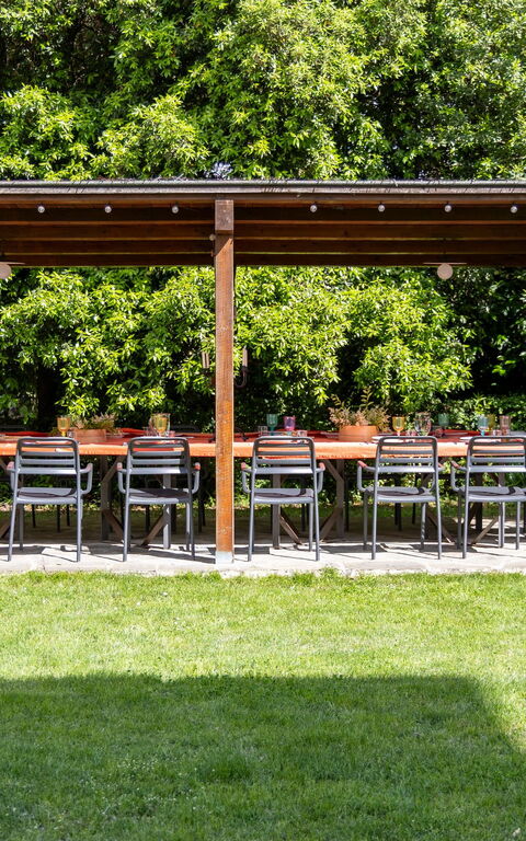 Villa Cangeli: Balkong / terrasse / uteplass, Hage, Utendørs