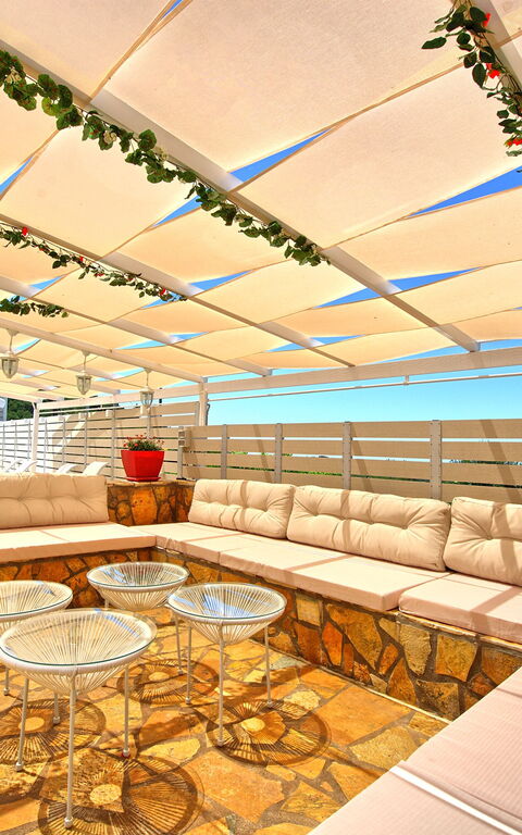 Villa Giador: Balkong / terrasse / uteplass, Utendørs