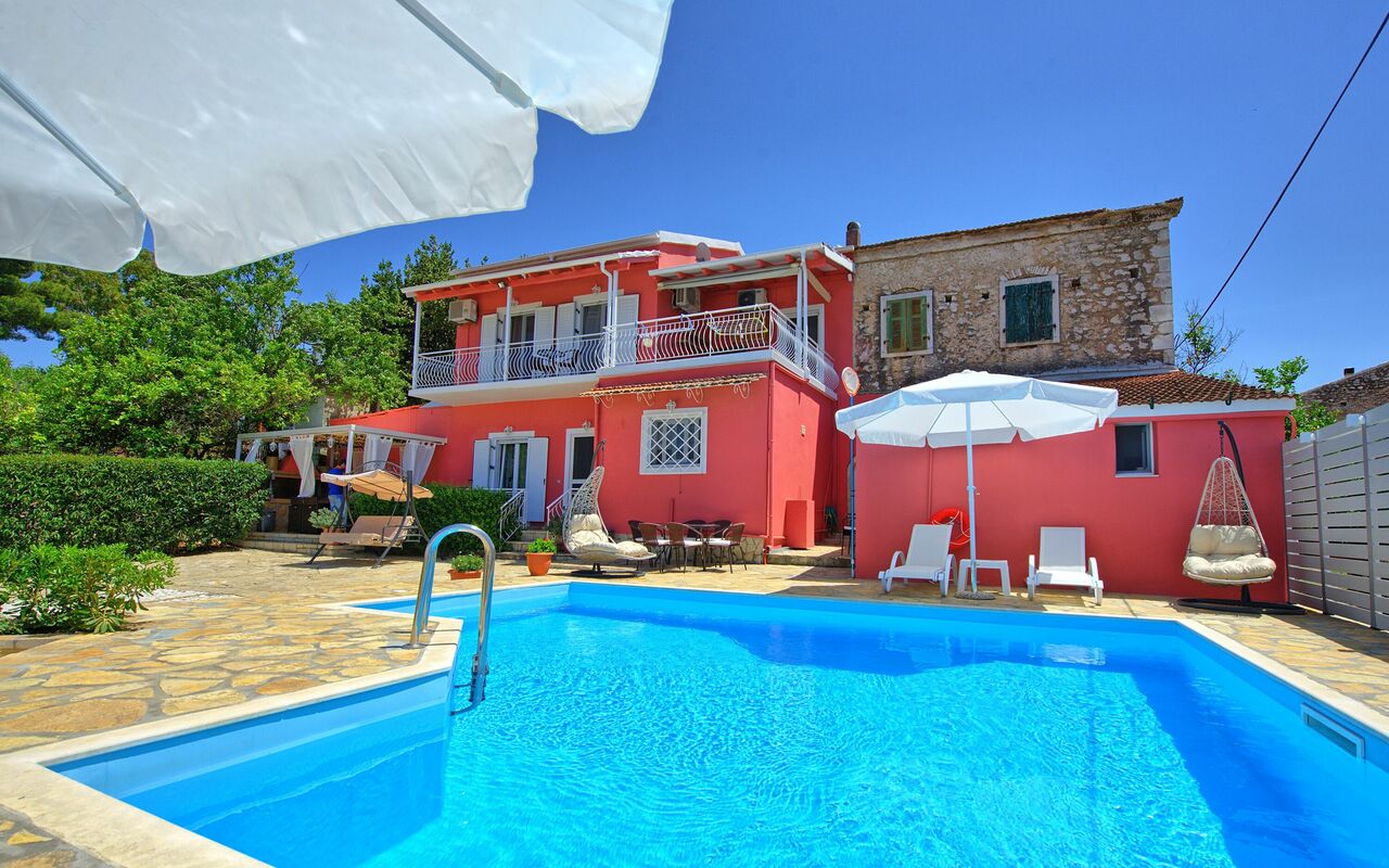 Villa Giador: basseng, Utendørs