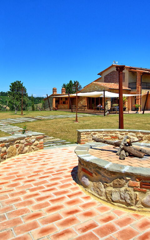 Villa Massimiliano: Hage, Utendørs