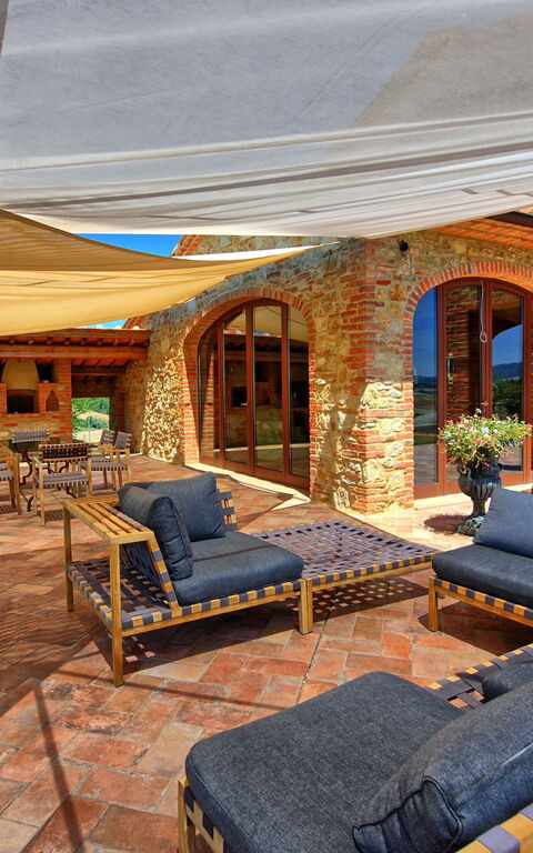 Villa Massimiliano: Hage, Utendørs