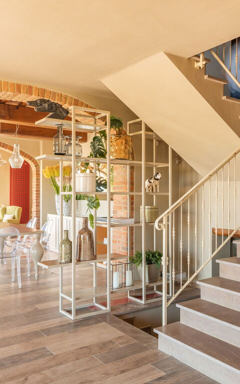 Villa Massimiliano: Lunsjrom, Stue