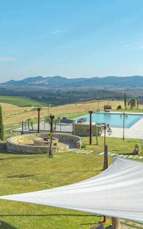 Villa Massimiliano: basseng, Hage, Utendørs, Visningar