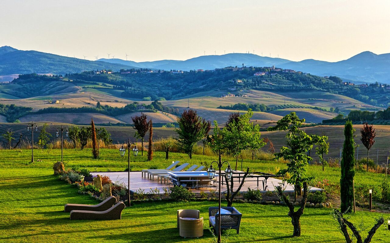 Villa Massimiliano: Hage