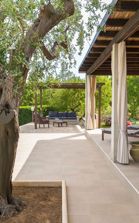 Villa Mara: Balkong / terrasse / uteplass, basseng, Utendørs